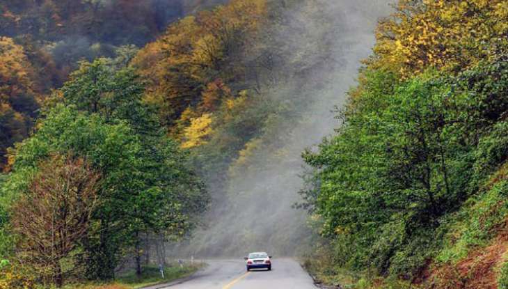 جاده زیبای سیاهکل به دیلمان