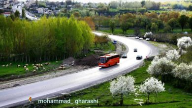 جاده زیبای مشگین شهر-اهر